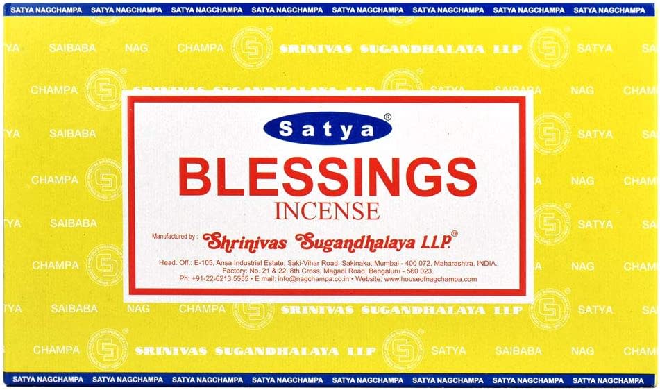 satya blessings incense