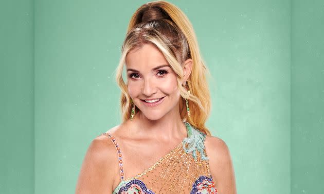 Helen Skelton in her official Strictly photo (Photo: BBC/Ray Burmiston)