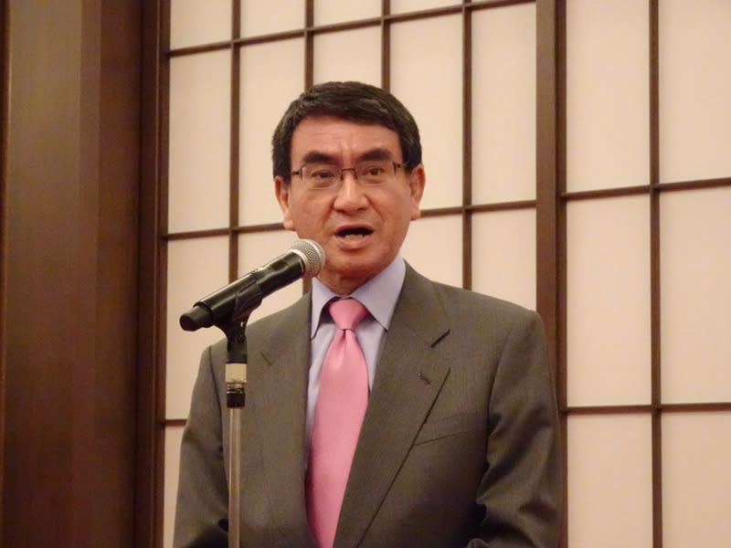 <span>日本外相河野太郎，資料照片：中央社</span>