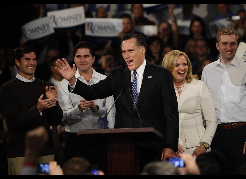 Despite the Republican Party's hesitance to unite around Mitt Romney, his campaign has surged as voters continue to believe he is the candidate with the best shot of beating President Obama.    Romney won the <a href="http://www.huffingtonpost.com/2012/01/10/mitt-romney-new-hampshire-primary-results-2012_n_1195638.html" target="_hplink">New Hampshire primary</a> and was originally declared the winner of the <a href="http://www.huffingtonpost.com/2012/01/04/mitt-romney-iowa-caucus-results-2012_n_1181822.html " target="_hplink">Iowa caucus</a>.    Even though Romney barely campaigned in Iowa, hoping to avoid an embarrassing repeat of his <a href="http://www.msnbc.msn.com/id/22495560/ns/politics-decision_08/t/romney-falls-huckabee-iowa/#.TxmDC2NWoUw" target="_hplink">campaign-crushing loss in 2008,</a> he seemed poised to <a href="http://www.huffingtonpost.com/2012/01/04/mitt-romney-iowa-caucus-results-2012_n_1181822.html" target="_hplink">emerge victorious </a>over Rick Santorum in Hawkeye state, by just eight votes. Recounts later revised those results to put him in a close second.    As expected, the former Massachusetts governor went on to easily win the first in the nation primary in neighboring New Hampshire.  