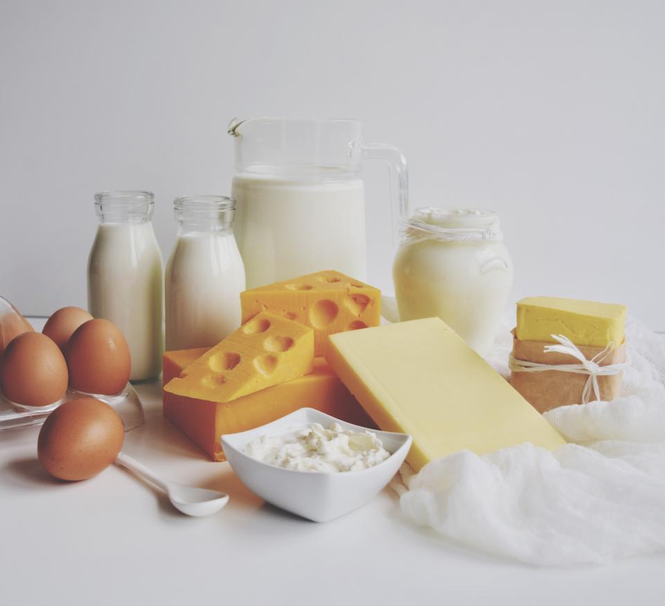 Casein, a protein in dairy products, can worsen arthritis. (Photo via Getty Images)