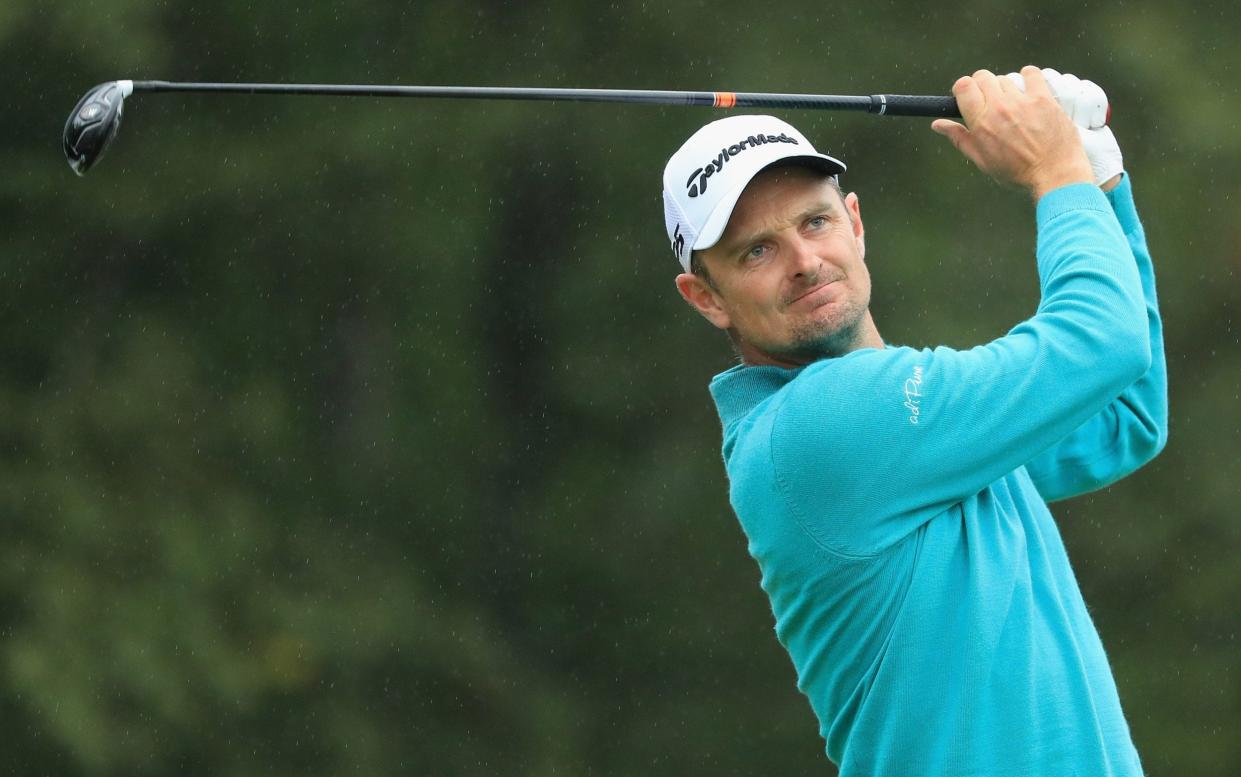 Justin Rose finished second at the BMW Championship on Sunday - Getty Images North America