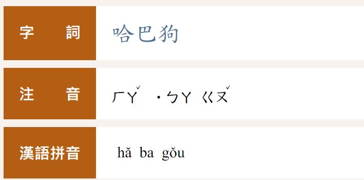 「哈」巴狗不讀一聲「ㄏㄚ」！正確讀音曝光…家長傻眼：怎麼都不一樣