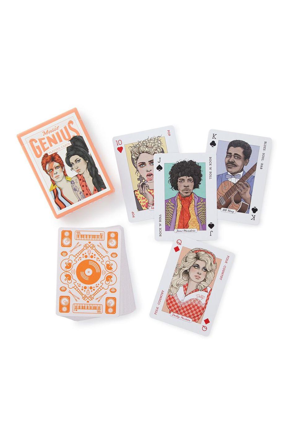 Music Playing Cards