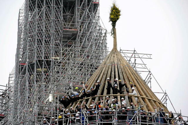 Notre Dame de Paris une importante tape de la reconstruction a