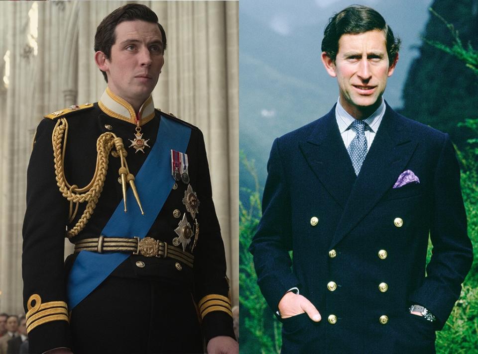 The Crown Cast VS. the Real Life Royals, Josh OConnor, Prince Charles