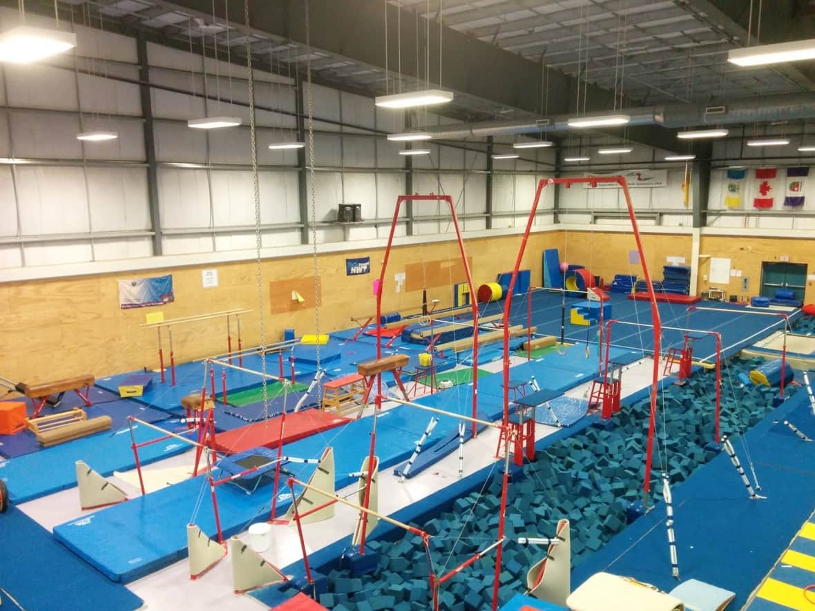 The Yellowknife Gymnastics Club space attached to the Multiplex. (Submitted by the Yellowknife Gymnastics Club - image credit)