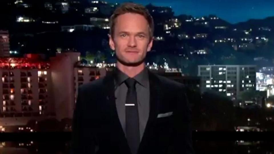 The actor filled in as a guest host on Wednesday's 'Jimmy Kimmel Live.'