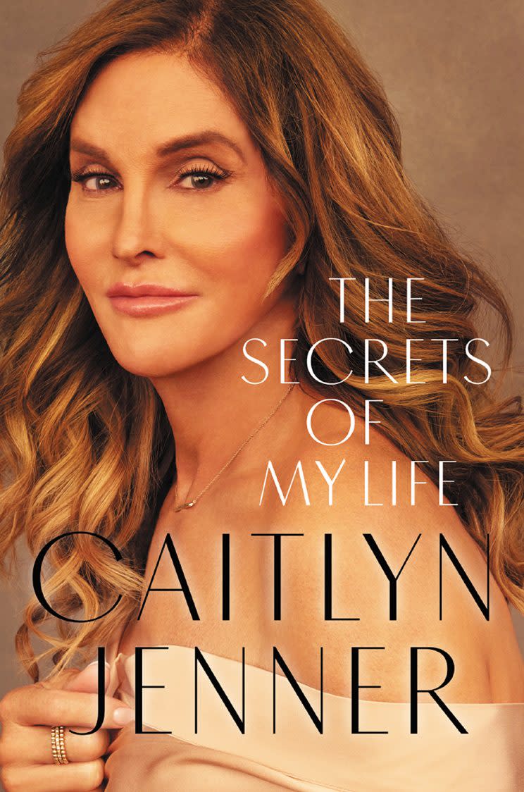 The cover of Caitlyn Jenner's memoir, The Secrets of My Life