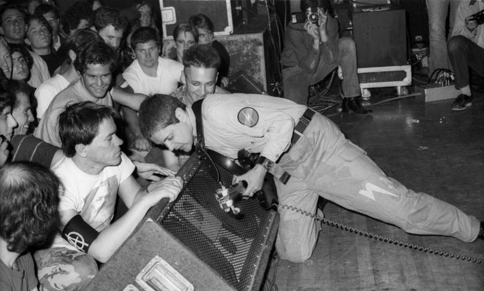 Throbbing Gristle perform in Culver City, California, 22 May 1981