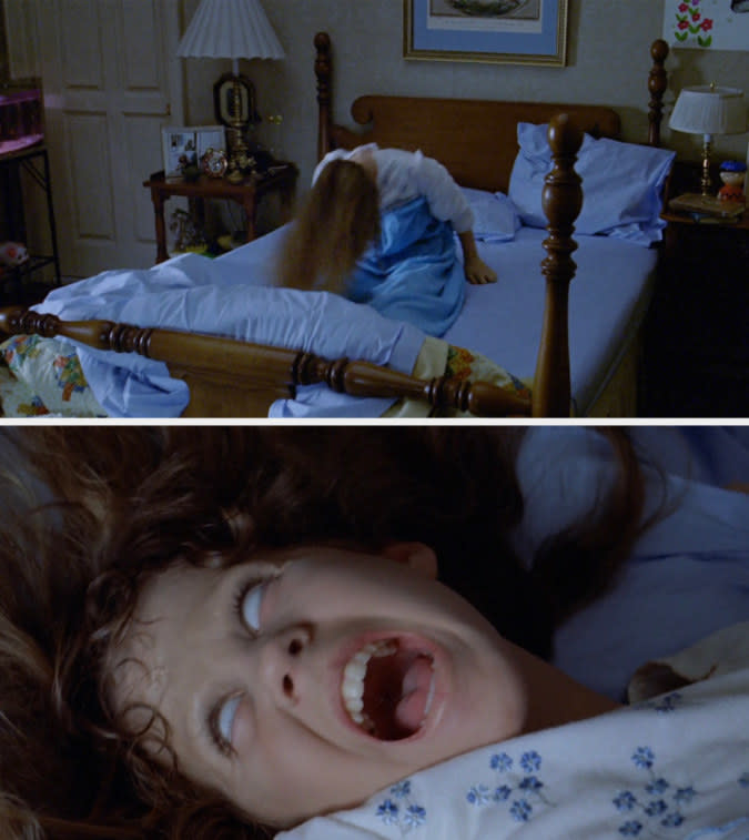 Screenshots from "The Exorcist"