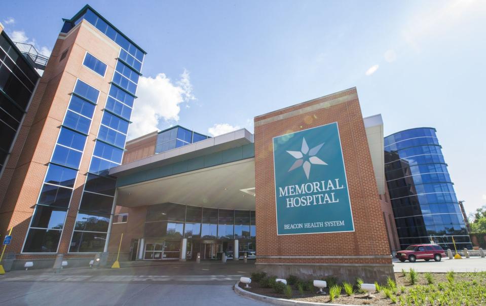Beacon Health System’s Memorial Hospital is in South Bend.