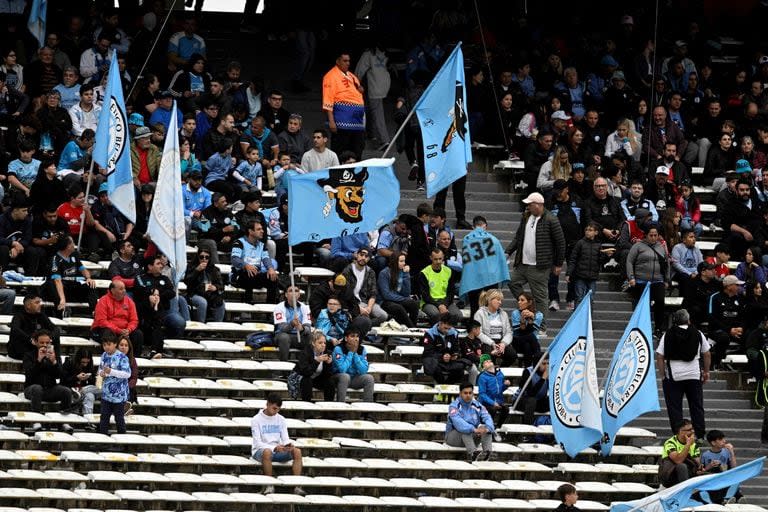 La gente de Belgrano, presente en el Kempes