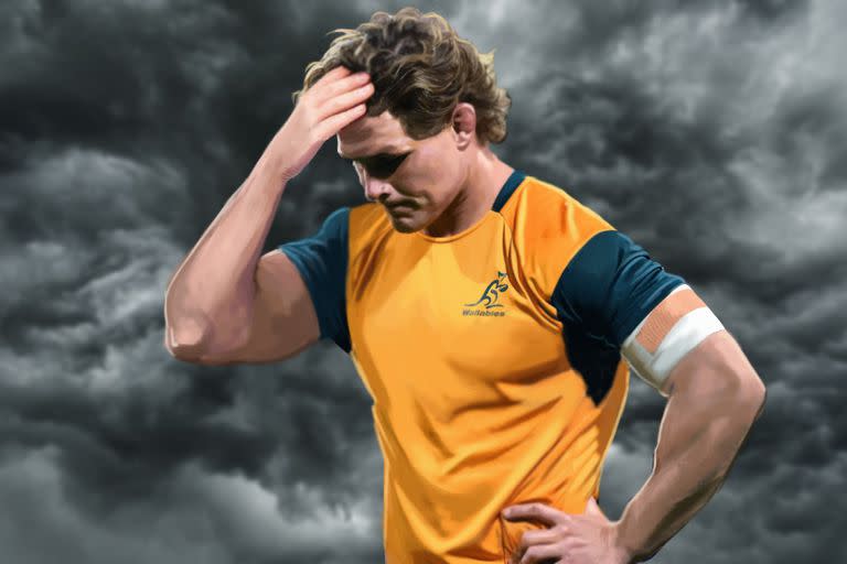 Michael Hooper, jugador de los Wallabies