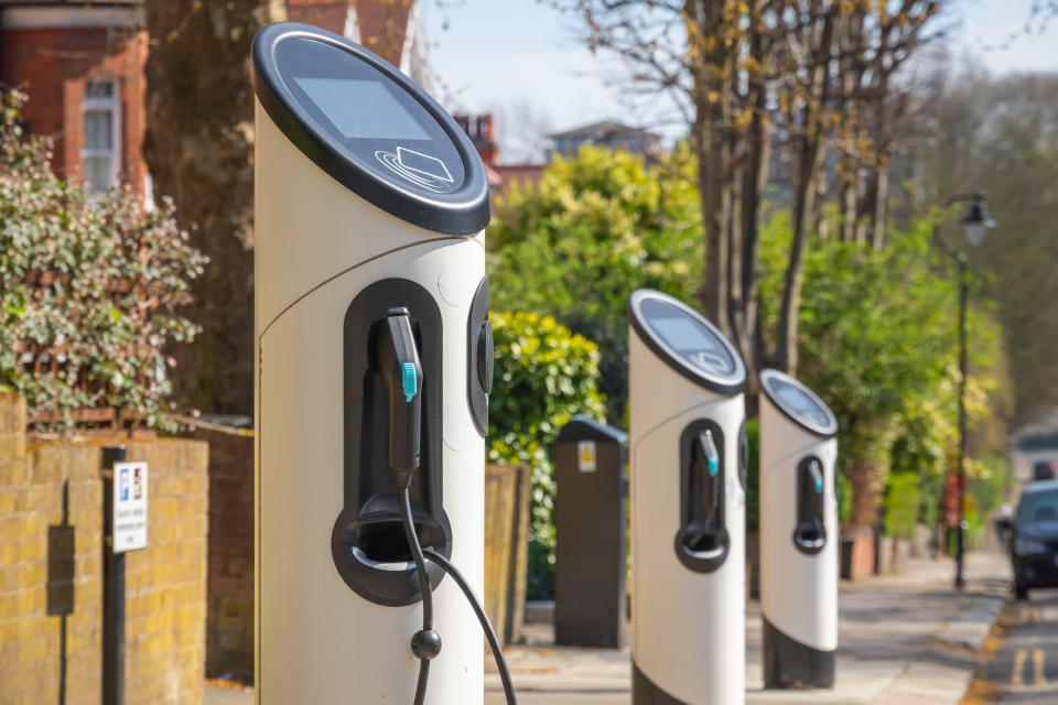 The UK currently has almost 20,000 chargepoints, up from around 1,500 in 2011. Photo: Getty Images