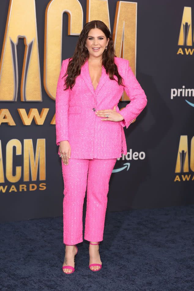 Hillary Scott at the ACM Awards. - Credit: PMC