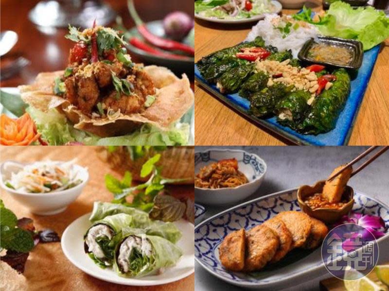 酸、甜、苦、辣、鹹五味平衡的泰式料理，以及吃得到大量蔬菜的越式料理，是大熱天的食欲救星。