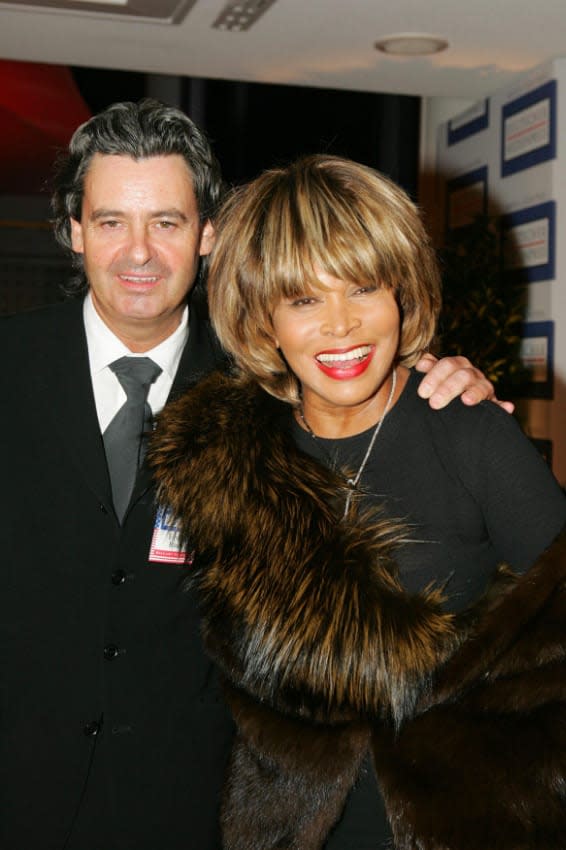 Tina Turner y su segundo marido Erwin Bach