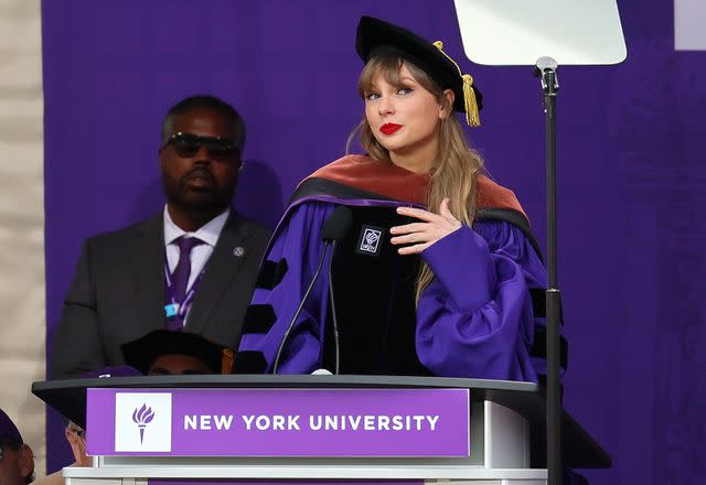 Dia Dipasupil/Getty Taylor Swift at NYU