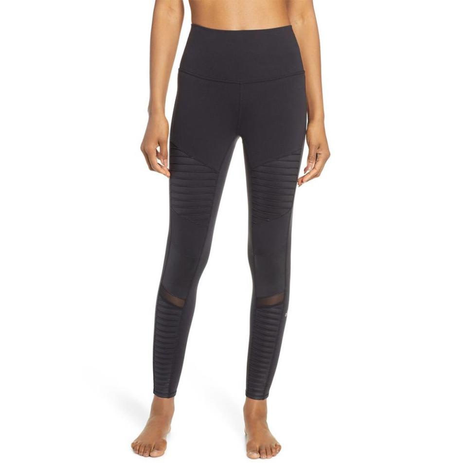 High Waist Moto 7/8 Leggings