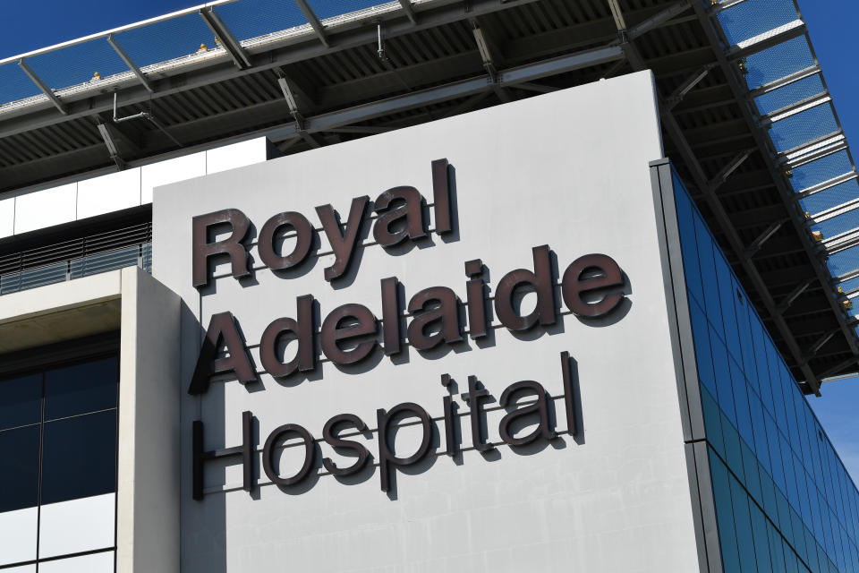 The outside of the Royal Adelaide Hospital 