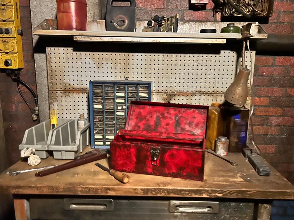This workbench will be very familiar to fans of Naughty Dog's The Last of Us video game.