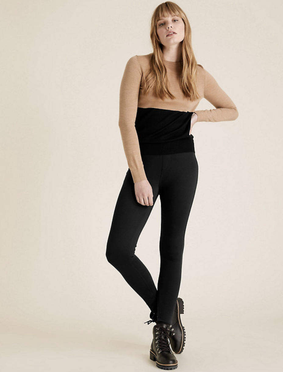 M&S has launched a new pair of cosy jeggings. (Marks & Spencer)