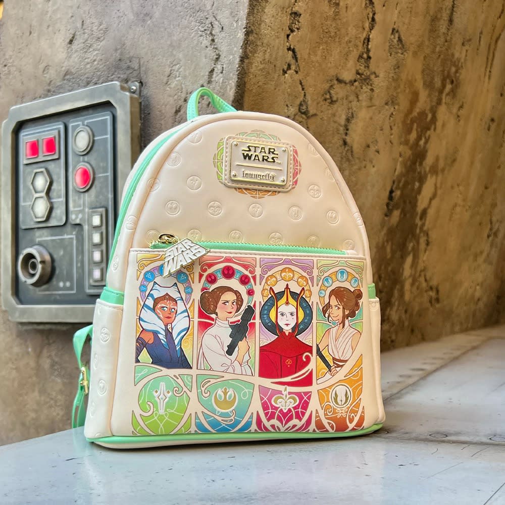 Loungefly x Star Wars Ladies of the Rebellion Mini Backpack