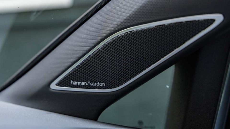 280 eTSI Style 以上車型導入價頂級 Harman Kardon 環繞音響系統。(圖片來源/ Volkswagen)