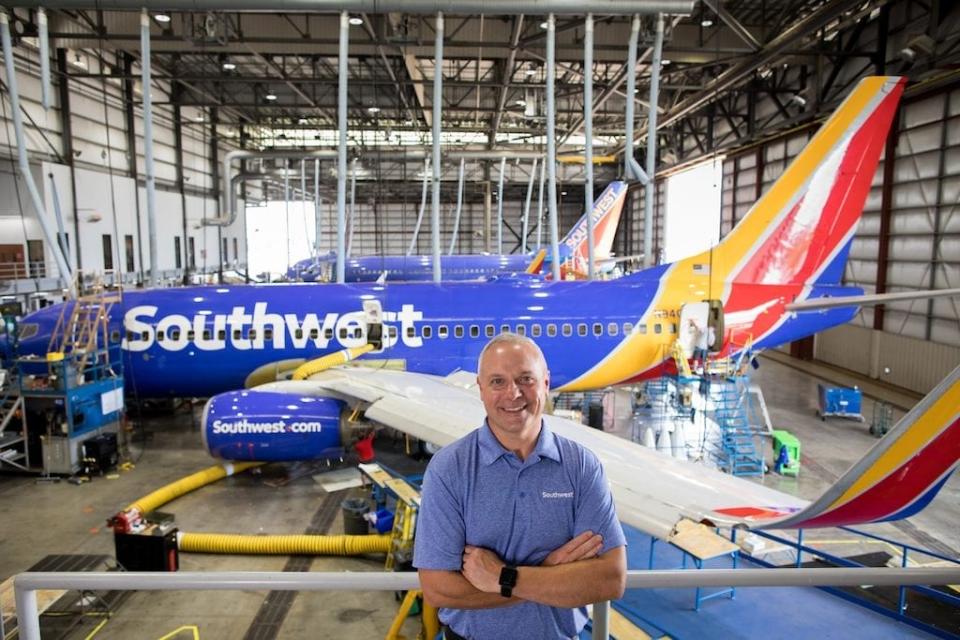 Southwest Air’s Paint Guru Keeps 750 Airplanes Looking Sharp