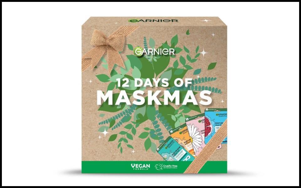 Garnier 12 Days of Maskmas best beauty advent calendar 2023