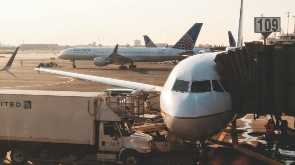 United hub in Newark