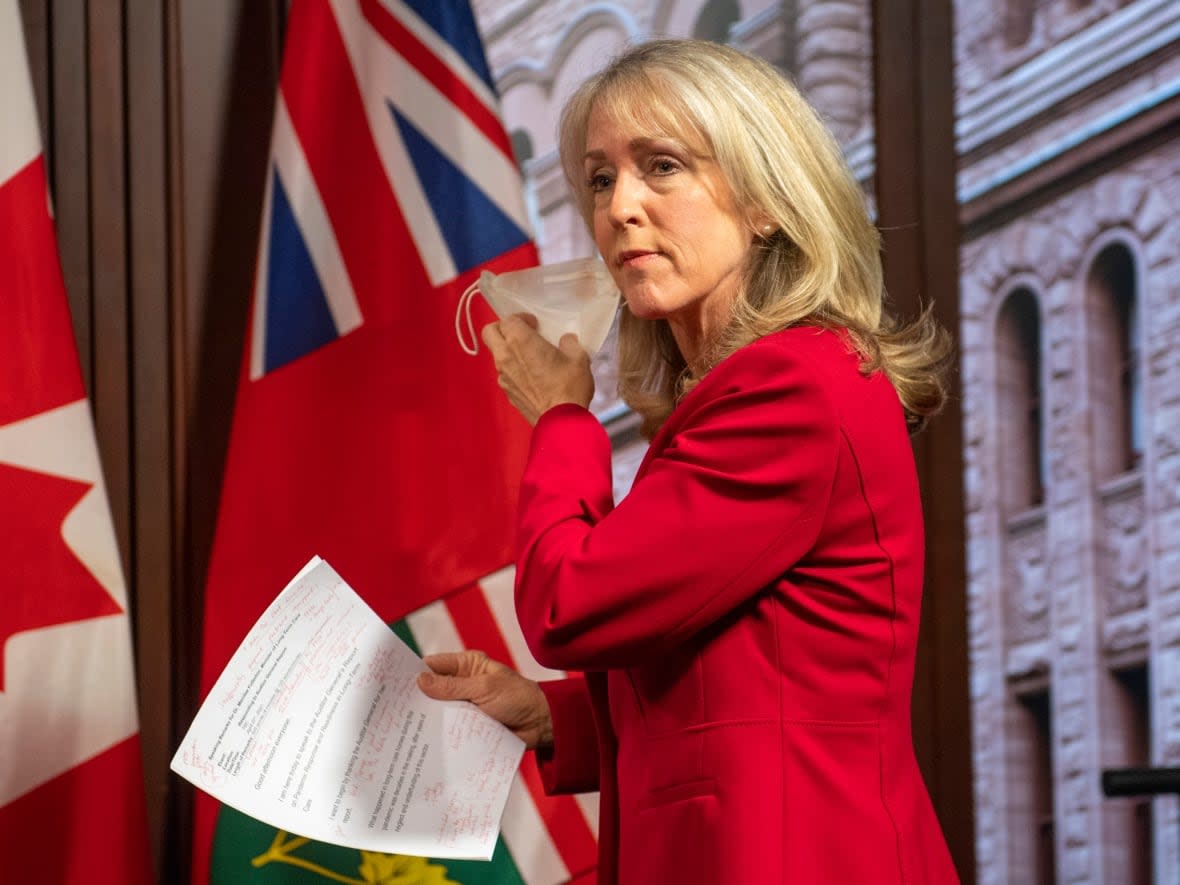 Kanata-Carleton MPP Merrilee Fullerton announced she was resigning on March 24 but so far hasn't given a precise reason for her departure. (Frank Gunn/The Canadian Press - image credit)