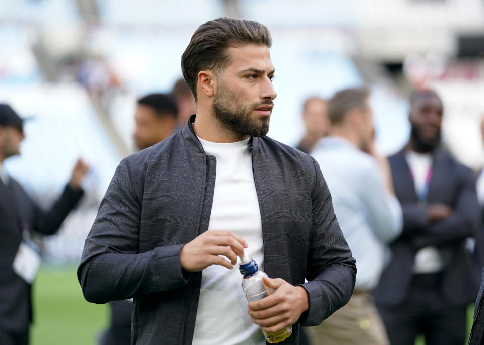 Kem Cetinay before the Soccer Aid for UNICEF match at The London Stadium, London. Picture date: Sunday June 12, 2022. (Photo by Zac Goodwin/PA Images via Getty Images)