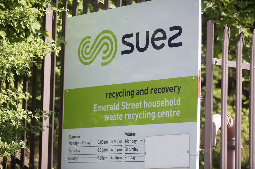 Suez Emerald Street recycling and recovery centre