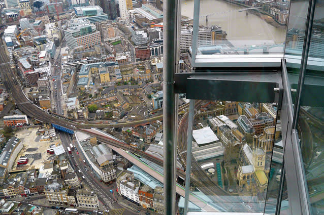 The View from The Shard. Photo: Carron Brown/Flickr - The newly opened The Shard is Western Europe’s tallest building at 1,016ft and the sensory experience known as The View from The Shard is located on levels 68, 69 and 72. The 360-degree view of London from 800ft up is nothing short of magical. Familiar landmarks like Tower of London and St Paul’s Cathedral seem to lie practically at your feet while the Oval Cricket Ground can be discerned at a distance.