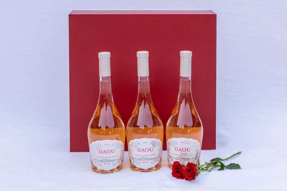 DAOU Vineyards will ship a bouquet of roses to your Valentine.