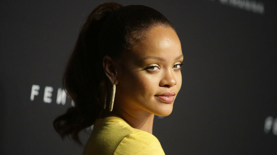 <p>Grammy Award-winning singer Rihanna adds another acting credit to her impressive resume with “Ocean’s 8.” This will be her fourth big-screen role: She previously starred in “Battleship,” “Annie” and “Home.” She also appeared on the television series “Bates Motel” in 2017.</p> <p>Outside of singing and acting, Rihanna has found success in the fashion and beauty world. She has a line of “Fenty” shoes with athletic apparel brand PUMA, the Fenty Beauty cosmetics line and a recently launched lingerie brand, Savage x Fenty. The Barbados native earned $36 million in 2017 alone, Forbes reported.</p> <p>Click through to read more about the <a href="https://www.gobankingrates.com/net-worth/celebrities/deadpool-cast-net-worth/" rel="nofollow noopener" target="_blank" data-ylk="slk:net worth of the “Deadpool 2” cast, including Ryan Reynolds and Stan Lee;elm:context_link;itc:0;sec:content-canvas" class="link ">net worth of the “Deadpool 2” cast, including Ryan Reynolds and Stan Lee</a>.</p>