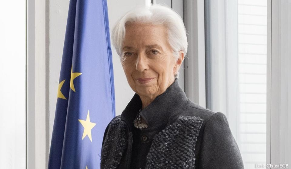 Christine Lagarde, presidenta del Banco Central Europeo (BEC). Foto: BEC