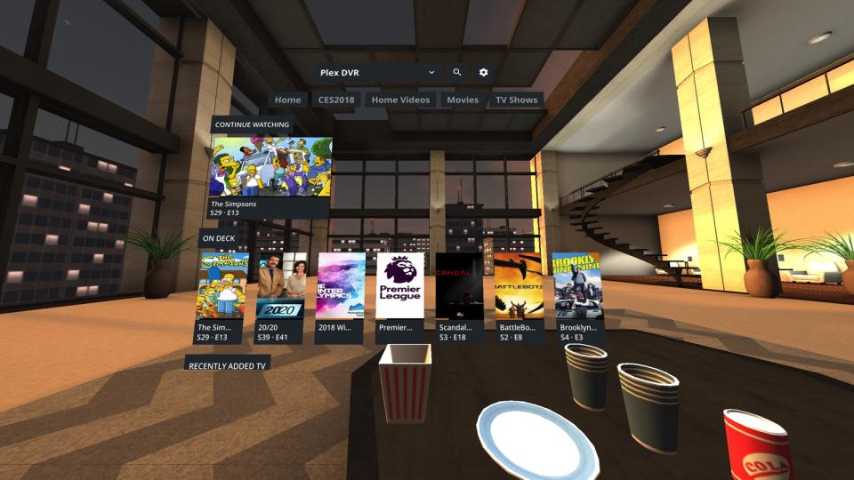 Earlier this year, Plex jumped into VR with a Google Daydream app that puts