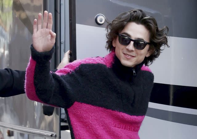 Timothee Chalamet goes casual while out for a stroll in NYC this