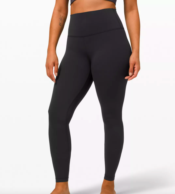 how I style plain black leggings & these are luluemon aligns btw #fyp