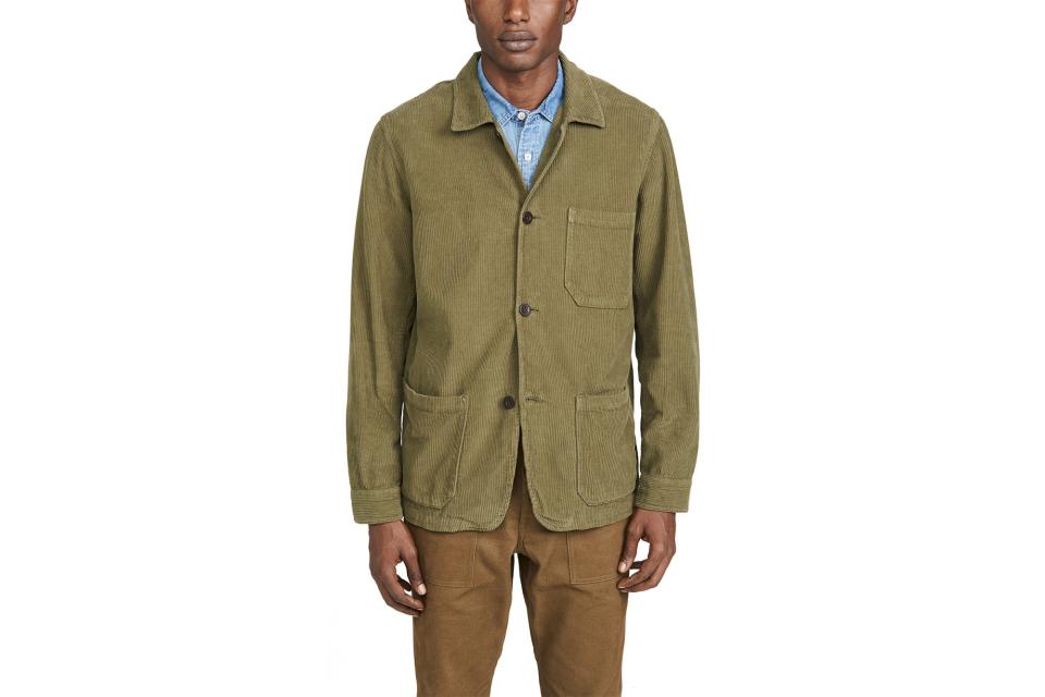 Portuguese Flannel "Labura" corduroy chore jacket (was $170, 40% off)