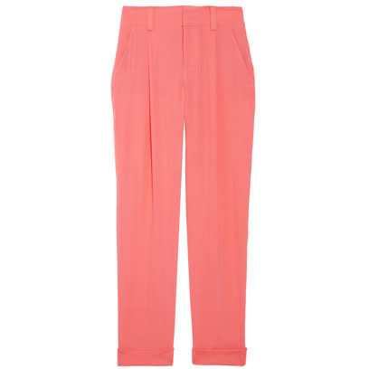 Arthur Cropped Silk Blend Crepe Pants Alice + Olivia: Fashion Trend