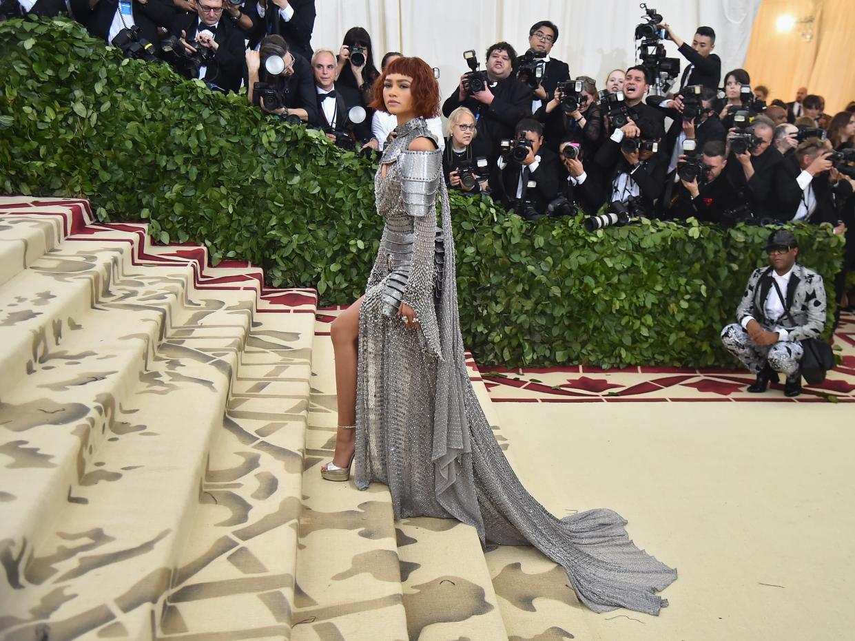 Zendaya at the 2018 Met Gala.