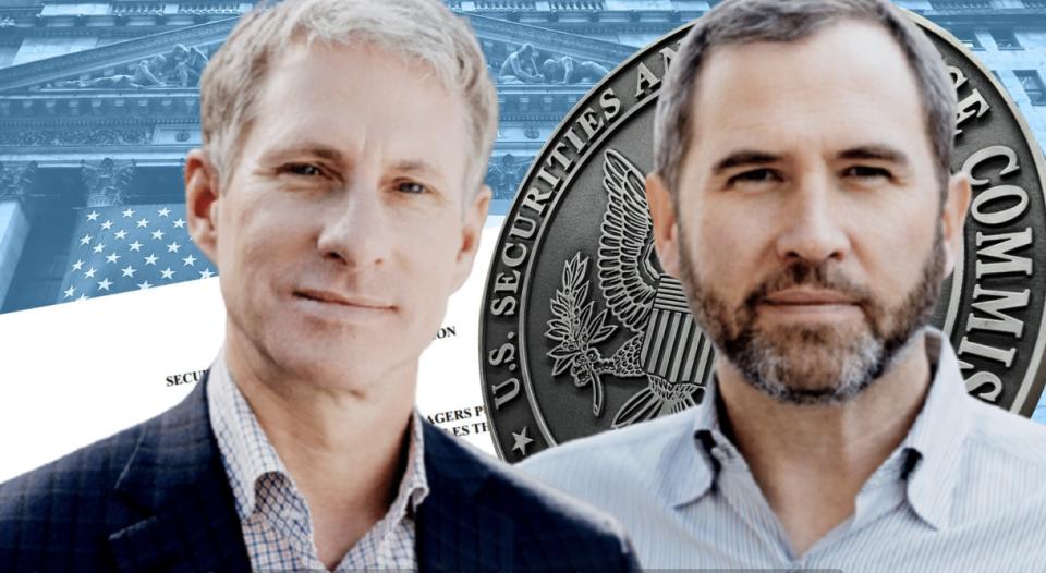 Bradley Garlinghouse, Christian Larsen, Ripple. XRP, precio