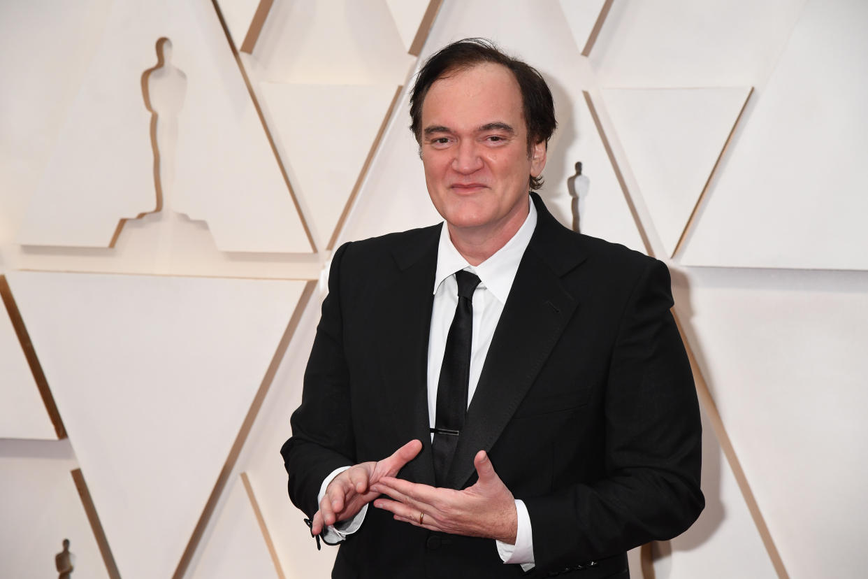 Tarantino says he cries just seeing his son's name written down. (Photo: Jeff Kravitz/FilmMagic)