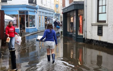 Flood risk: summer rainfall across the UK will become more intense - Credit: SWNS