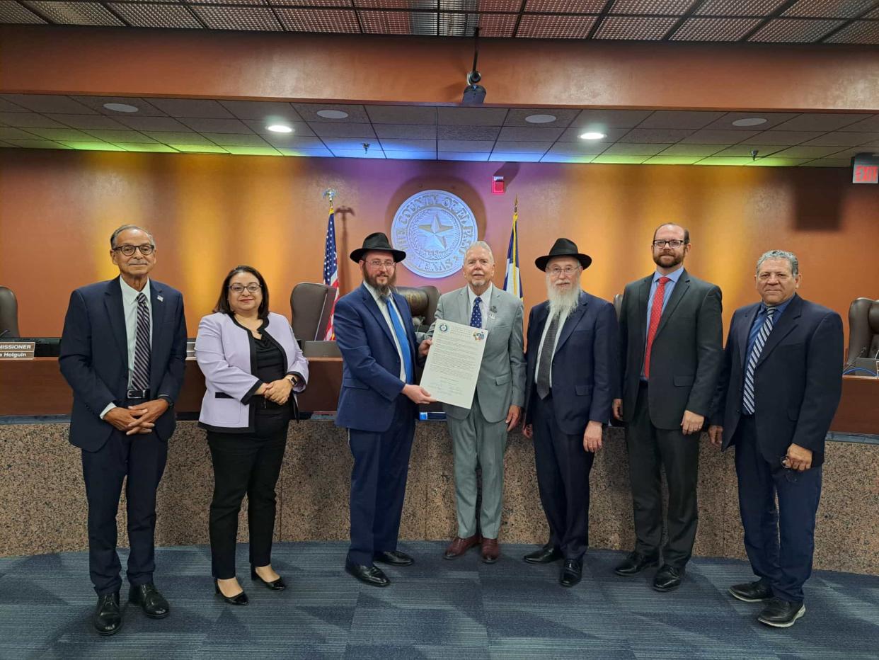 Sharing Day 2024 proclamation from the El Paso County Commissioners' Court.