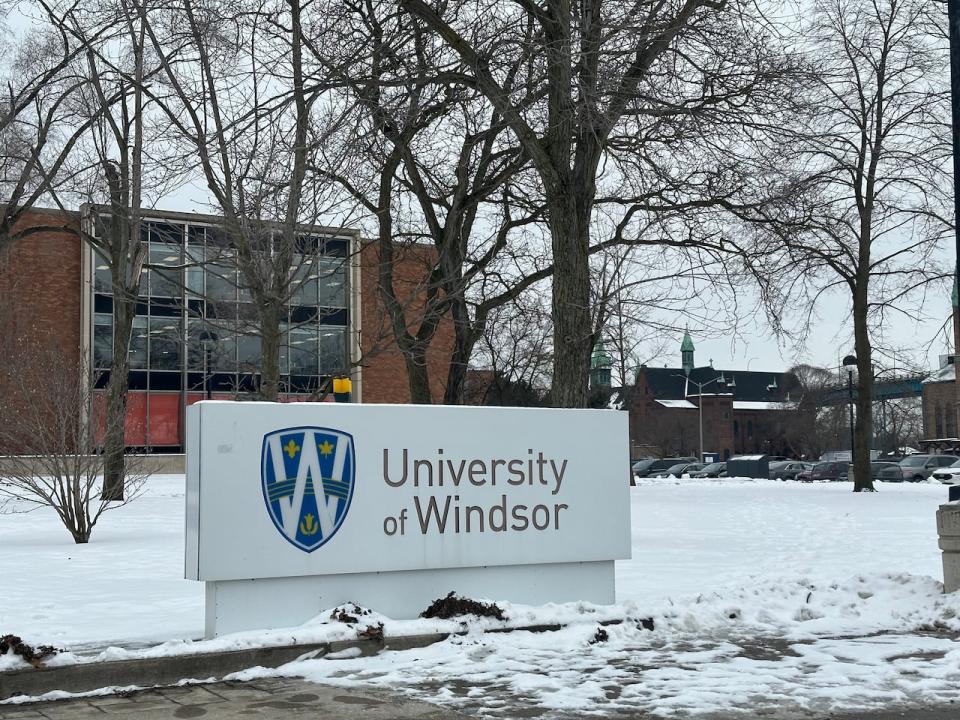 The University of Windsor told CBC News it wouldn't be commenting on the recent announcement.